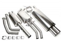 TA Technix Edelstahlanlage 2x76mm passend für BMW 3er Serie E46 320i/323i/328i TA Technix Edelstahlanlage 2x76mm passend für BMW 3er Serie E46 320i/323i/328i