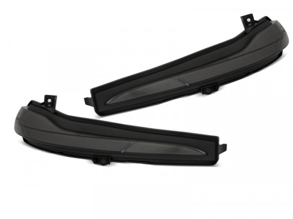 Getönte LED-Spiegelblinker mit Sequenzfunktion passend für Mercedes W205 / W213 / W222