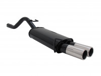 Novus Sportauspuff passend für Opel Corsa D 2x76mm Novus Sportauspuff passend für Opel Corsa D 2x76mm