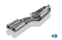 FOX Endschalldämpfer 2x76 Typ 13 passend für VW Vento FOX Endschalldämpfer 2x76 Typ 13 passend für VW Vento