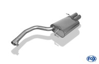 FOX Endschalldämpfer passend für Audi A4 B7 2.0 TDI FOX Endschalldämpfer passend für Audi A4 B7 2.0 TDI