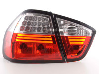 LED Rückleuchten Set BMW 3er Limousine Typ E90 05-08 klar/rot