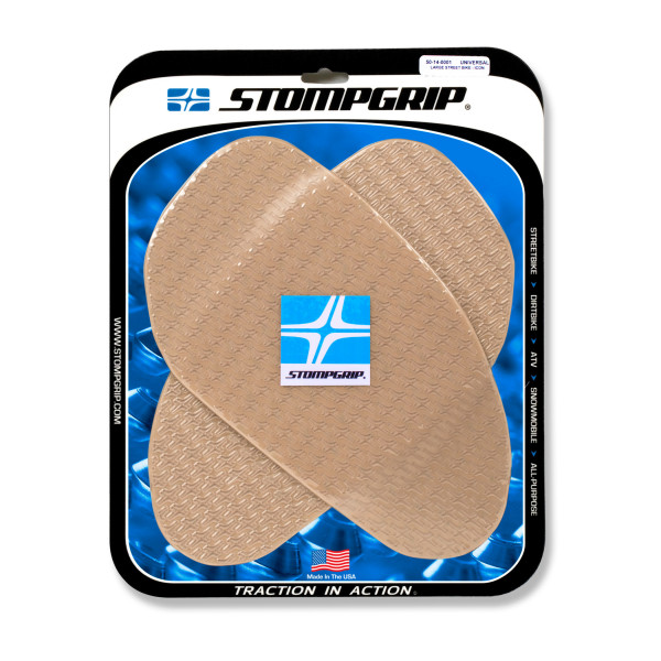 Stompgrip Traction Pad Universal groß (2 Stück) ca. 298 mm x 171 mm Icon Klar