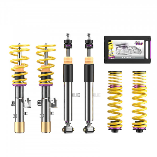 KW Gewindefahrwerk V3 inox BMW 2er Coupe (G42, G87) 08/2021-