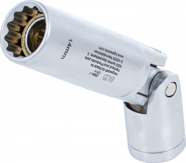 BGS Glühkerzen-Gelenk-Einsatz Zwölfkant SW 14 mm