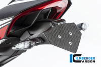 Ilmberger Carbon Kennzeichenträger kurz matt passend für Ducati Panigale & Streetfighter Ilmberger Carbon Kennzeichenträger kurz matt passend für Ducati Panigale & Streetfighter