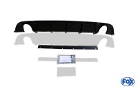 FOX Endschalldämpfer Carbon-Look passend für VW Golf VII Facelift FOX Endschalldämpfer Carbon-Look passend für VW Golf VII Facelift