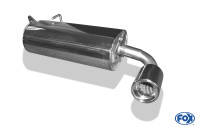 Endschalldämpfer passend für Suzuki Jimny 1.3l 63kW ab 2005 - 1x90 Typ 13 Endschalldämpfer passend für Suzuki Jimny 1.3l 63kW ab 2005 - 1x90 Typ 13