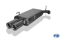 FOX Endschalldämpfer Ø55mm 2x80 Typ 13 passend für Opel Vectra B FOX Endschalldämpfer Ø55mm 2x80 Typ 13 passend für Opel Vectra B