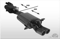 FOX Endschalldämpfer passend für Audi V8 Typ D11 - 2x70 Typ 16 FOX Endschalldämpfer passend für Audi V8 Typ D11 - 2x70 Typ 16