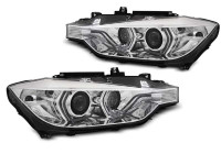 Xenon Scheinwerfer Angel Eyes LED DRL chrom AFS passend für BMW F30 / F31 10.11 - 05.15 Xenon Scheinwerfer Angel Eyes LED DRL chrom AFS passend für BMW F30 / F31 10.11 - 05.15