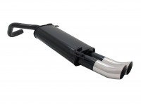 Novus Sportauspuff passend für VW Polo 9N / 9N3 2x76mm DTM Novus Sportauspuff passend für VW Polo 9N / 9N3 2x76mm DTM