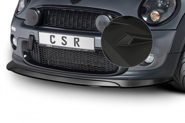 Cup-Spoilerlippe mit ABE für Mini Rxx CSL334-M Carbon Look Matt