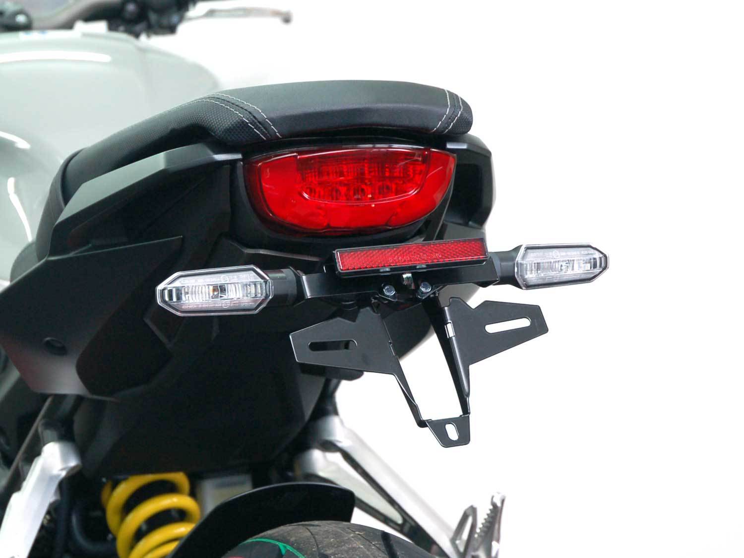 Kaufe Motorrad-LED-Licht-Kennzeichenhalter-Kotflügel für KAWASAKI Z900  2017-2020