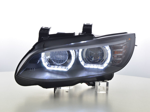 Scheinwerfer Set Xenon Daylight LED Tagfahrlicht passend für BMW 3er E92/E93 06-10 schwarz