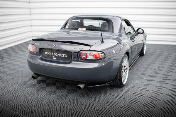 Heck Ansatz Flaps Diffusor passend für Mazda MX5 NC (Mk3)