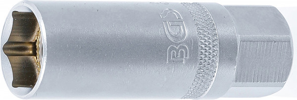 BGS Zündkerzen-Einsatz mit Magnet, SW 16 mm, Innenvierkant 10 mm (3/8")