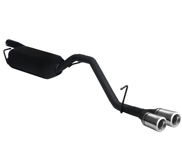 Ulter Sportauspuff passend für Ford Focus C-Max 2004–2010 2 Endrohre rund Ø80