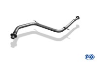 Vorschalldämpferersatzrohr Edelstahl 50mm passend für Mazda MX3 Typ EC Vorschalldämpferersatzrohr Edelstahl 50mm passend für Mazda MX3 Typ EC