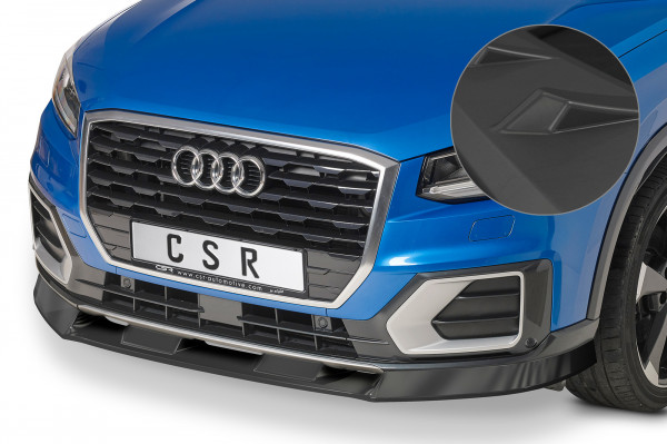 Cup-Spoilerlippe für Audi Q2 S-Line CSL457-L Lackierfreundlich