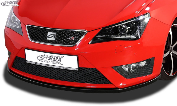 RDX Frontspoiler für SEAT Ibiza 6J FR Facelift 2012+ & 6P FR Frontlippe Front Ansatz Vorne Spoilerli