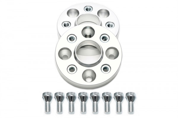 TA Technix Spurverbreiterungsset für OEM Radschrauben 25mm pro Seite/50mm pro Achse, LK 4x100, NLB 5