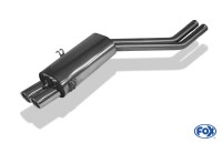 FOX Endschalldämpfer passend für BMW E34 M5 Ø2x63,5mm - 2x76 Typ 17 FOX Endschalldämpfer passend für BMW E34 M5 Ø2x63,5mm - 2x76 Typ 17