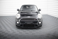Front Ansatz Für MINI COOPER S MK3 Vor Facelift 3-Türer (F56) Schwarz Hochglanz