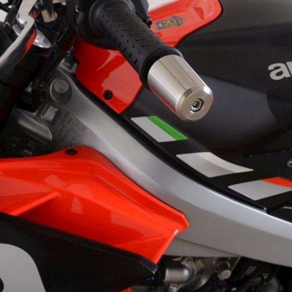 R&G Lenker Protektoren "Edelstahl" Aprilia Tuono 660 2021-