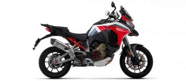 Arrow VELOCE Titan Schwarz DUCATI Multistrada V4 1100 21-22