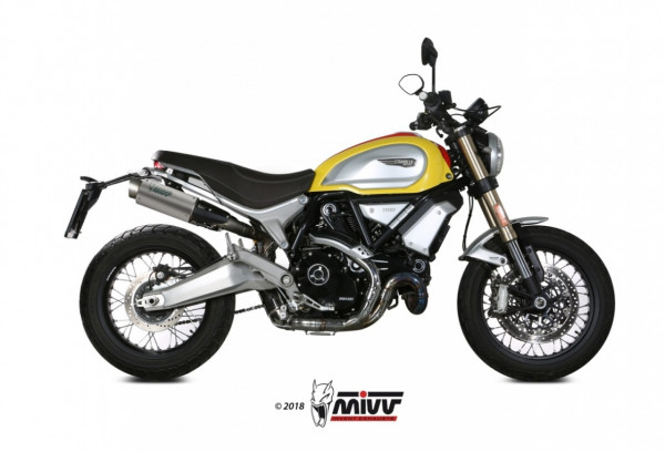 MIVV GPpro Titan Endschalldämpfer passend für Ducati Scrambler 1100 (ab 2018)