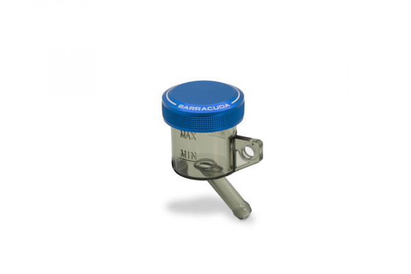 Barracuda Universal Ausgleichsbehälter mit blauem Aluminiumdeckel Durchmesser 30mm