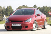 Rieger Spoilerstoßstange passend für Peugeot 307 Cabrio CC 04.01-04.05 Rieger Spoilerstoßstange passend für Peugeot 307 Cabrio CC 04.01-04.05