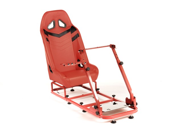 FK Gamesitz Spielsitz Rennsimulator eGaming Seats Monza rot/schwarz