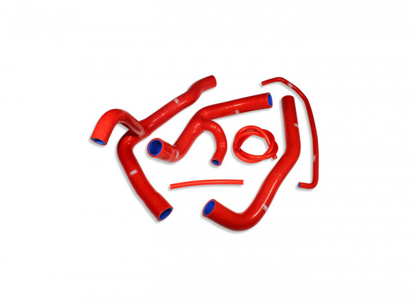 SAMCO SPORT Siliconschlauch Kit passend für Yamaha YZF-R6 (2006–2024) – rot
