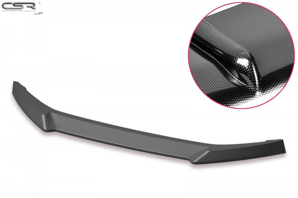 Cup-Spoilerlippe mit ABE für VW up! CSL353-C Carbon Look Hochglanz