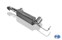 FOX Endschalldämpfer passend für Smart Fortwo 453 mit Brabus Heckansatz – Ausgang rechts/links 1x100 FOX Endschalldämpfer passend für Smart Fortwo 453 mit Brabus Heckansatz – Ausgang rechts/links 1x100