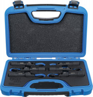 Hahnenfußschlüssel-Satz flexibel 6-tlg. mit 1/2 Zoll (12,5 mm) Innenvierkant Hahnenfußschlüssel-Satz flexibel 6-tlg. mit 1/2 Zoll (12,5 mm) Innenvierkant