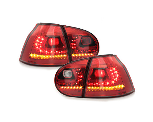 LED Rückleuchten VW Golf 5 V 03-08 rot/klar