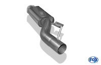 FOX Vorschalldämpfer passend für BMW Z3 Roadster E36 2,8l Ø63,5mm FOX Vorschalldämpfer passend für BMW Z3 Roadster E36 2,8l Ø63,5mm