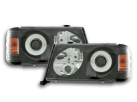 Scheinwerfer Set passend für Mercedes E-Klasse W124 schwarz Scheinwerfer Set passend für Mercedes E-Klasse W124 schwarz