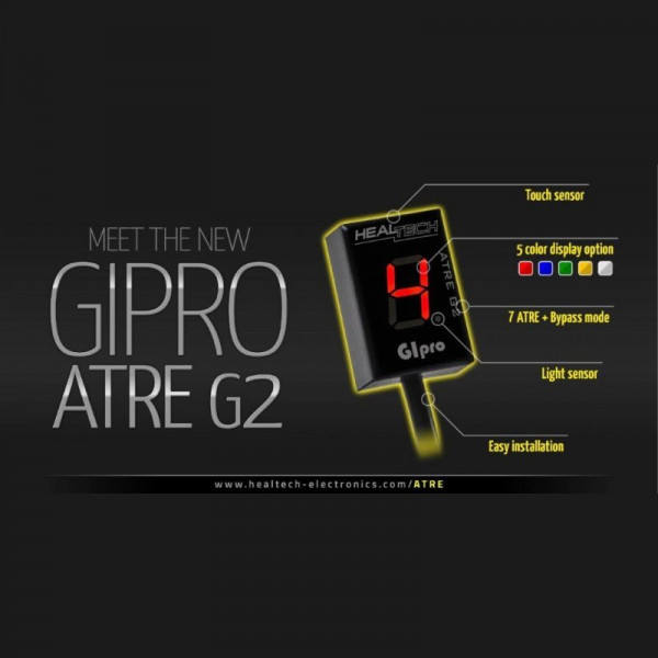 Healtech Ganganzeige mit Entdrosselung GPAT-S08 passend für Suzuki V-Strom