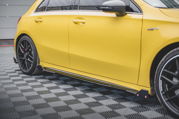 Heck Ansatz Flaps Diffusor V.2 passend für Mercedes-AMG A 45 S W177
