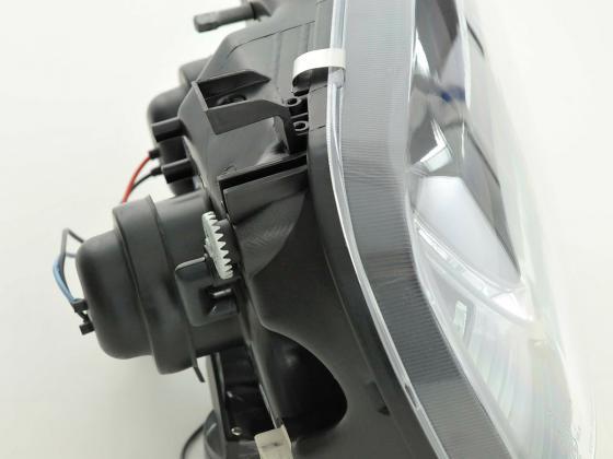 Scheinwerfer Set Daylight LED Tagfahrlicht VW Golf 3 91-97 schwarz, Scheinwerfer, Fahrzeugbeleuchtung, Auto Tuning