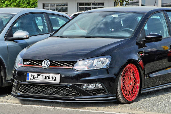 Spoilerschwert Frontspoilerlippe Cuplippe für VW Polo 6C 5 GTI