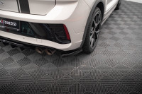Heck Ansatz Flaps Diffusor passend für VW T-Roc R / R-Line Mk1 Facelift Heck Ansatz Flaps Diffusor passend für VW T-Roc R / R-Line Mk1 Facelift