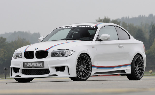 Rieger Spoilerstoßstange für BMW 1er E87 (187 / 1K2/1K4) Lim. 09.04-08.11