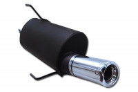 Ulter Sportauspuff passend für Peugeot 206 1998-2003 1 Endrohr rund Ø80 Ulter Sportauspuff passend für Peugeot 206 1998-2003 1 Endrohr rund Ø80