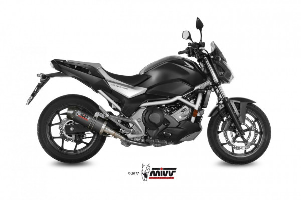 MIVV Oval Carbon Honda Integra 750/NC 750 S/X 16-