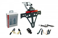 alpha Technik Kennzeichenhalter-Blinker-Kit X-LED passend für Honda CBR650F / CBR650FA und CB650F / alpha Technik Kennzeichenhalter-Blinker-Kit X-LED passend für Honda CBR650F / CBR650FA und CB650F /